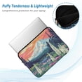 thumbnail image 2 of FORMRS 13"-13.3" Laptop Sleeve Protective Case Soft Carrying Quilted Computer Bag Cover, Floral Mountain, 2 of 7