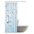 thumbnail image 2 of MYPOP Water Bubbles Shower Curtain, Water Drops Polyester Fabric Bathroom Shower Curtain 48 X 72 Inches, 2 of 3