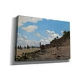 thumbnail image 2 of Epic Graffiti 'The Beach At Honfleur' by Claude Monet, Giclee Canvas Wall Art, 26"x18", 2 of 8