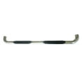 thumbnail image 3 of Value Nerf Bar DR014S With Step Pads; 3 Inch Round Bent; Polished; Stainless Steel; Without End Caps; Rocker Panel Mount, 3 of 4
