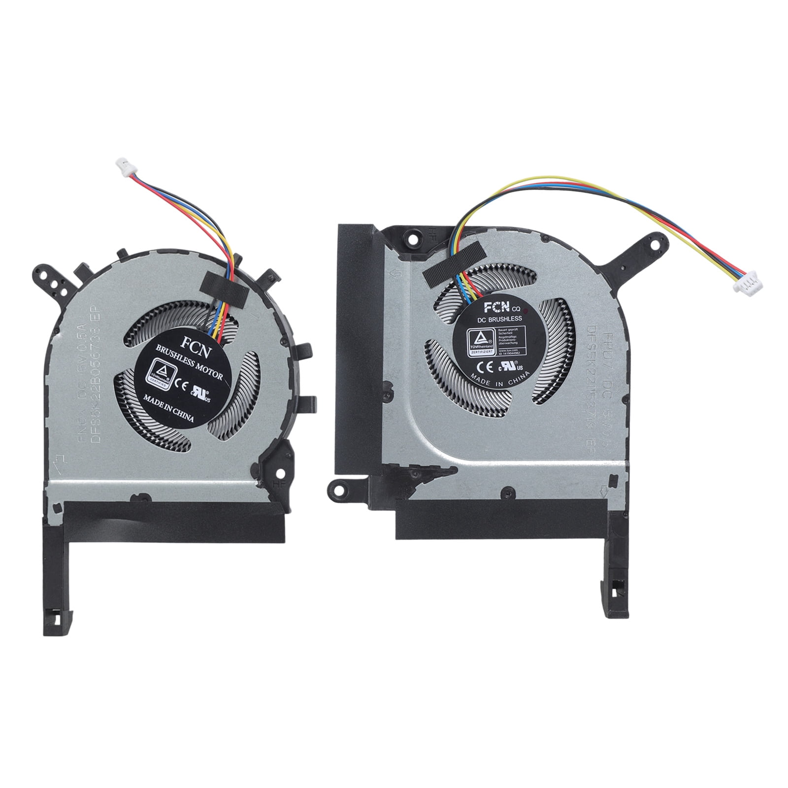for TUF Gaming a15 FA506 FA506IU FA506IH FX506 CPU GPU Cooling Fan 5V 0.5A 4-pin Portable Laptop Cooler Radiator