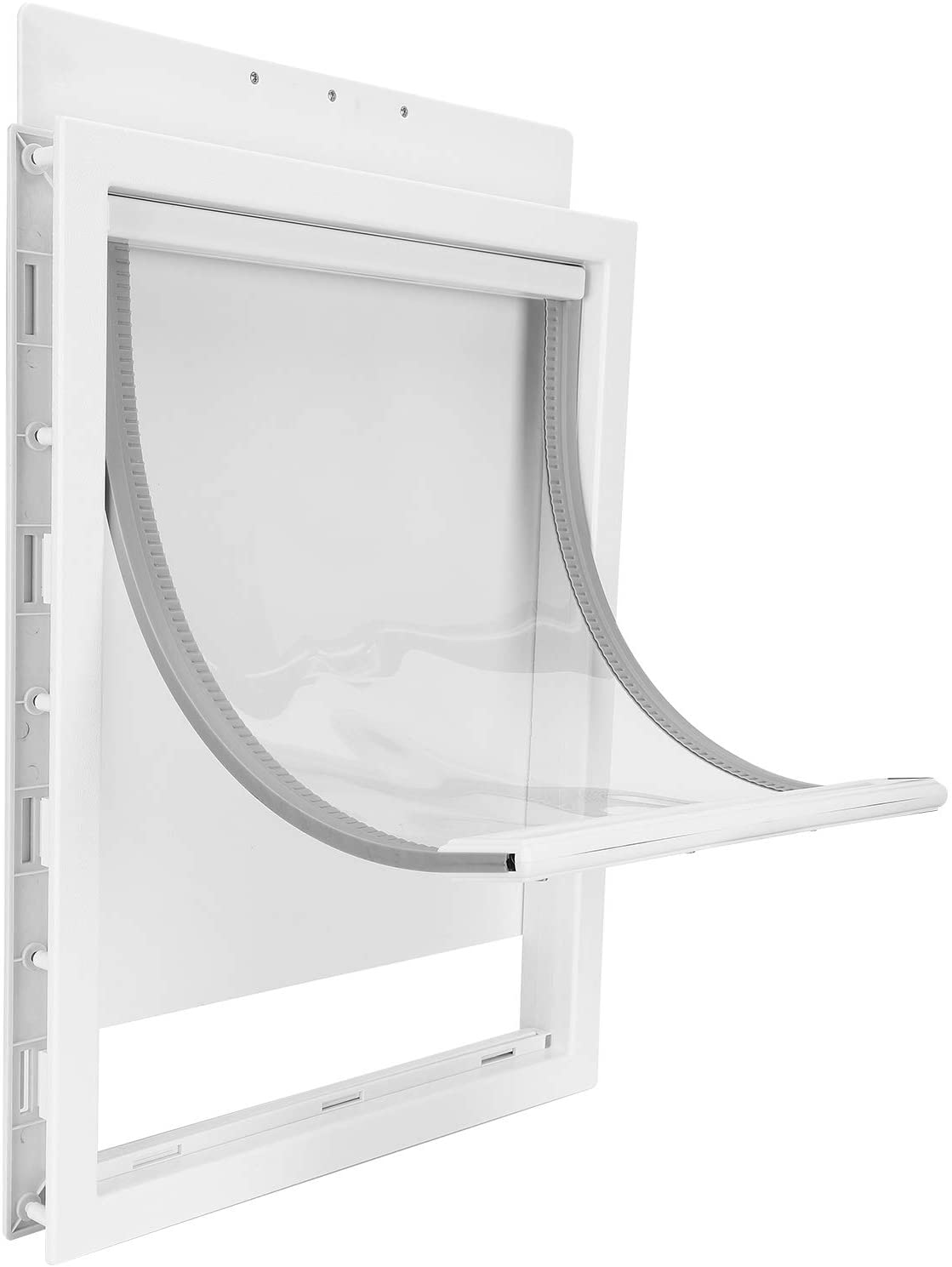 Pet Door, Plastic Wall Entry Pet Doors PVC Pet Door Automatic Closing Door Bothway