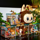 thumbnail image 2 of Kawaii Labubu The Monsters Forest Secret Base Series Building Blocks Toys Anime Labubu Assemble Model Toys Gifts, 2 of 5