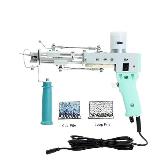 2 In 1 Tufting Gun Can Do Cut Pile And Loop Pile Electric Carpet Rug Guns, Carpet Weaving Knitting Machine With 5-40 Stitches