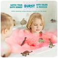thumbnail image 2 of Bombas de baño Dan&Darci Dino Egg con dinosaurio de juguete para niños de 6 a 8 años, 2 of 8