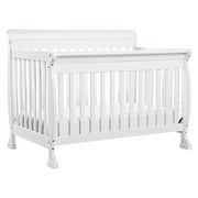 DaVinci Kalani 4-in-1 Convertible Crib in White Finish, Greenguard Gold Certified