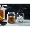 thumbnail image 2 of Set de Contenedores de Vidrio para Cocina KooK 2x2.8L con Tapas Negras, 2 of 7