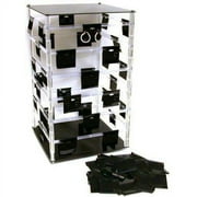 Revolving Rotating Acrylic Earring Display & 100 2" Cards