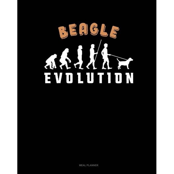 Beagle Evolution: Meal Planner Paperback