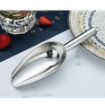 thumbnail image 2 of ReaNea Stainless Steel Ice Scoop 6oz, Metal Ice Scooper for Ice Maker, Food Scoop, 2 of 8