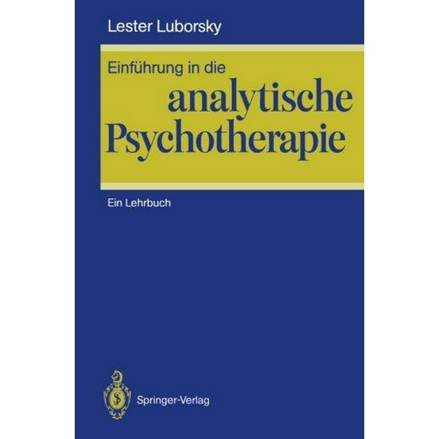 Einfurhrung in Die Analytische Psychotherapie