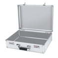 thumbnail image 4 of Caja de herramientas de aluminio,Caja de aleación de aluminio,Maleta de viaje portátil,Estuche de transporte de aluminio para reparadores domésticos y contraseña XL, 4 of 8