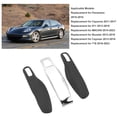 thumbnail image 4 of Carcasa para llave de Control remoto, superficie de cuero negro, carcasa a prueba de polvo, reemplazo de cubierta para Panamera 2010 a 2016, 4 of 8