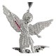 thumbnail image 3 of JOYARIS Dije Grande San Miguel Arcangel Zirconias Plata Solida 925 DM-0001167, 3 of 4
