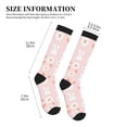 thumbnail image 2 of Compression Socks For Women And Men - Cartoon Flower Cute Rabbit Compression Socks Circulation For Workout, 2 of 2