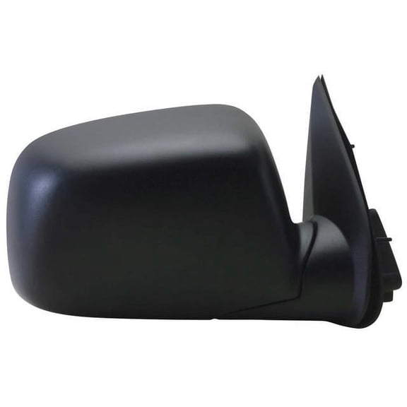 62067G - Fit System Passenger Side Mirror for 04-12 Chevy Colorado P-U, GMC Canyon P-U, black, foldaway, Manual Fits select: 2004-2012 CHEVROLET COLORADO