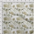 thumbnail image 3 of oneOone Cotton Jersey White Fabric Flower Fabric For Sewing Printed Craft Fabric By The Yard 58 Inch Wide-R4D, 3 of 4