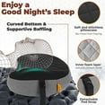 thumbnail image 2 of Camping Pillow with Removable Cover, Inflatable Pillow for Backpacking, Ultralight Inflatable Camp Pillows for Sleeping Portable Compact Pillow for Hiking Travel, 2 of 9