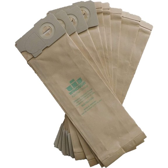 Windsor Versamatic Micro Filter Style 2003 Upright Vacuum Cleaner Bags 10 Pack