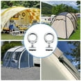 thumbnail image 4 of 2-8x Awning Rail Stoppers Stops Stainless Steel Awning Rail Stoppers Silver 6mm Stops Motorhome Campervan Caravan, 4 of 5