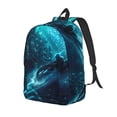 thumbnail image 1 of Balery Futuristic Jet Ski Adventure Mochila Clásica Impresa Básica para Viaje, Mochila Escolar Resistente al Agua, Mochila de Lona con Correas Ajustables-Small, 1 of 5