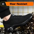 thumbnail image 5 of LAoutun Steel Toe Shoes for Men Indestructible Work Shoes Cushioned Safety Shoes Industrial Shoes, 5 of 6