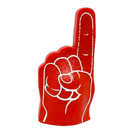 Red Foam Finger for WWE & AEW Wrestling Action Figures