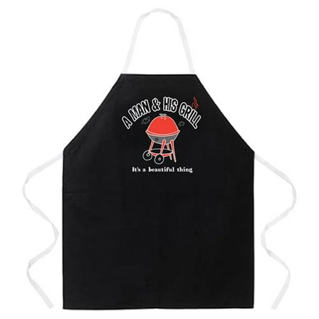 Attitude Aprons by L.A. Imprints A Man and His Grill Apron