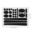 thumbnail image 2 of CTIRCHIU Bike Frame Chainstay Protector Stickers 3Pcs for Aesthetic and Durable Protection, 2 of 7