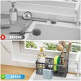 thumbnail image 4 of Simperf Sink Caddy Kitchen Organizer, Sponge Holder for Kitchen Sink, Black Kitchen Sink Organizer, 4 of 6