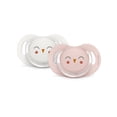 thumbnail image 1 of Suavinex, Chupete, 6-18 Meses, 2 Pack, Rosa/Beige, 1 of 6