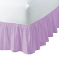 thumbnail image 3 of 100% Egyptian Cotton 1 PCs Ruffled BedSkirt 18 inches (Lilac,Cal-King), 3 of 5