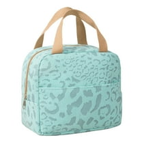 Yucurem Insulated Lunch Bag Thermal Lunchbox Bag For Work Office School (Blue) Portable lunch bag (Blue)