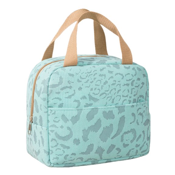 Yucurem Insulated Lunch Bag Thermal Lunchbox Bag For Work Office School (Blue) Portable lunch bag (Blue)