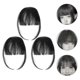 thumbnail image 2 of 3 Pcs Gabor Wigs Women Bangs Hair Clip Bang Hair Extensions Fake Bangs Clip Women Fake Bangs, 2 of 3