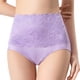 thumbnail image 1 of Gibobby Pantaleta Corte Frances de Algodón Tangas a rayas de cintura alta de talla grande, tangas personalizadas, ropa interior para mujer(Morado,XL), 1 of 5