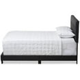 thumbnail image 3 of Baxton Studio Brookfield Queen Panel Bed in Dark Gray, 3 of 8