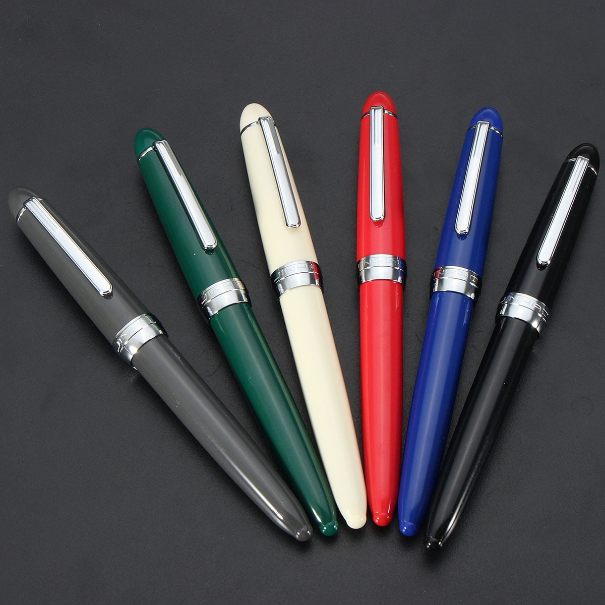 Jinhao 992 Plastic Opaque Fountain Pen Screw Cap Fine Nib F/0.5mm Gift Writing 