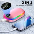 thumbnail image 4 of 2 en 1 Calentador de manos portátil Pantalla digital Power Bank Regalo de invierno para hombres / mujeres, 4 of 6