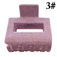 thumbnail image 4 of French Hair Claw Clip Retro Solid Color Rectangle Hair Clamp Hollow Hair Claw, 4 of 10