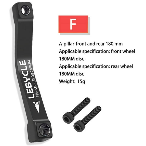 Bike Bicycle Disc Brake Adapter for 160mm Post Fork Mount to 180/203 mm Rotor