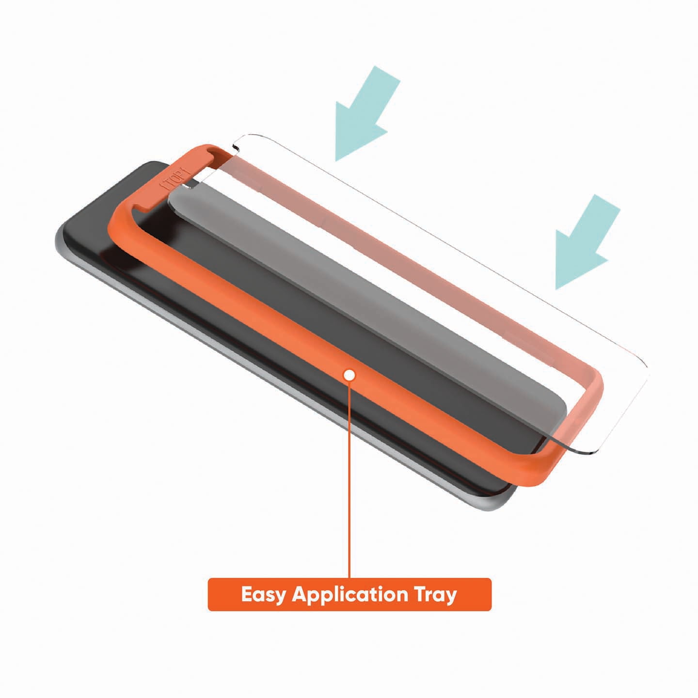 onn. 9757501 Glass Screen Protector with ImpactGuard Technology for Samsung Galaxy A10e