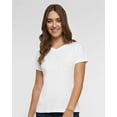 thumbnail image 4 of lat sportswear women's cotton v neck t-shirt - medium - royal, 4 of 5