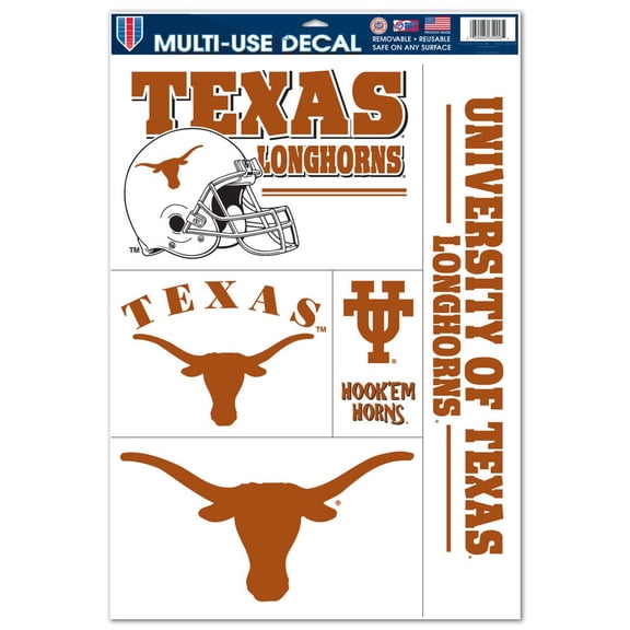 Texas Longhorns Decal 11x17 Ultra - Special Order