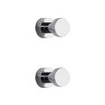 thumbnail image 1 of Matsuzay Colgador autoadhesivo para ganchos para toallas - Aplicaciones amplias Latón para baño Material de latón Autoadhesivo potente chapado (tornillos) 2piezas, 1 of 6