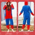 thumbnail image 4 of Alaiyaky Onesies Pajamas Unisex Adult for Women Men Animal Costume Cute Onesies Flannel Cartoon Cosplay Halloween Sleepwear, 4 of 8