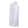 thumbnail image 3 of AZoiNM Men's French Cuff Dress Shirt Slim Fit Long Sleeve Business Casual Polyester, 3 of 10