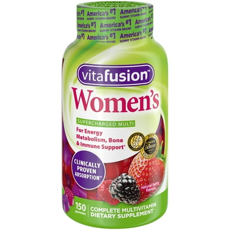 Vitafusion Women's Gummy Vitamins, 150ct (Best Multivitamin For Immune System)