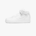 thumbnail image 3 of Nike Air Force 1 Mid '07 CW2289-111 Mens Cloud White Leather Running Shoes NR157 (6.5), 3 of 6