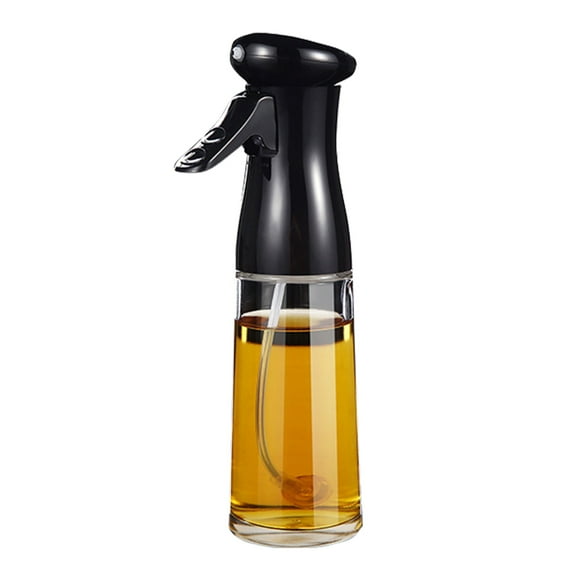 Zootealy Oil Sprayer Glass Oil Spray Bottle 200ML Mist Sprayer Non Clogging for Olive Oil Water Soy Sauce Cooking Baking Roasting Barbecue